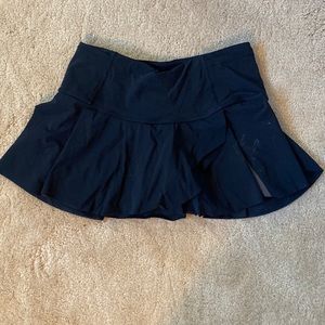 Lululemon tennis skirt with shorts underneath